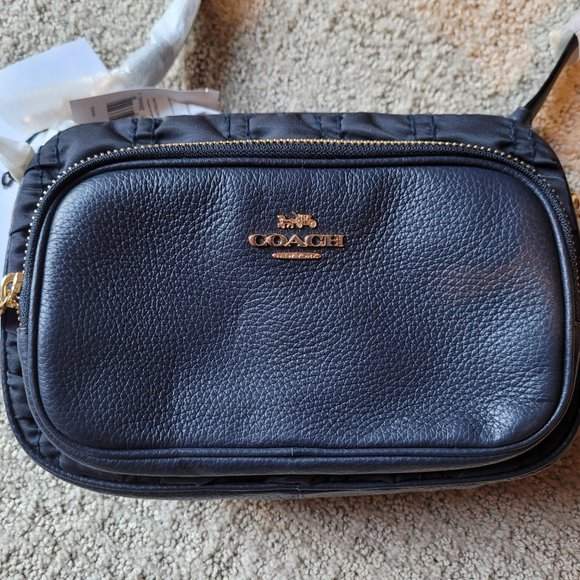 NWT Coach Ruched Crossbody Bag New With Tags - Picture 3 of 8